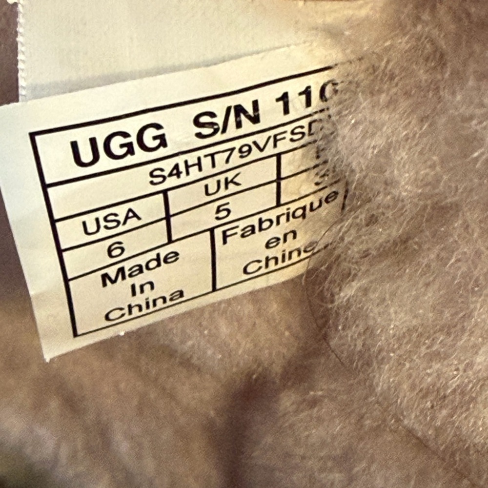 UGG Purple sequin sparkle boots - Picture 6 of 7